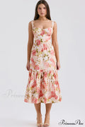 Elia Floral Stylish Midi Sundress