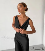 Enela Satin Stylish Maxi Dress
