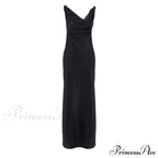 Enela Satin Stylish Maxi Dress