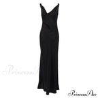Enela Satin Stylish Maxi Dress