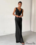 Enela Satin Stylish Maxi Dress