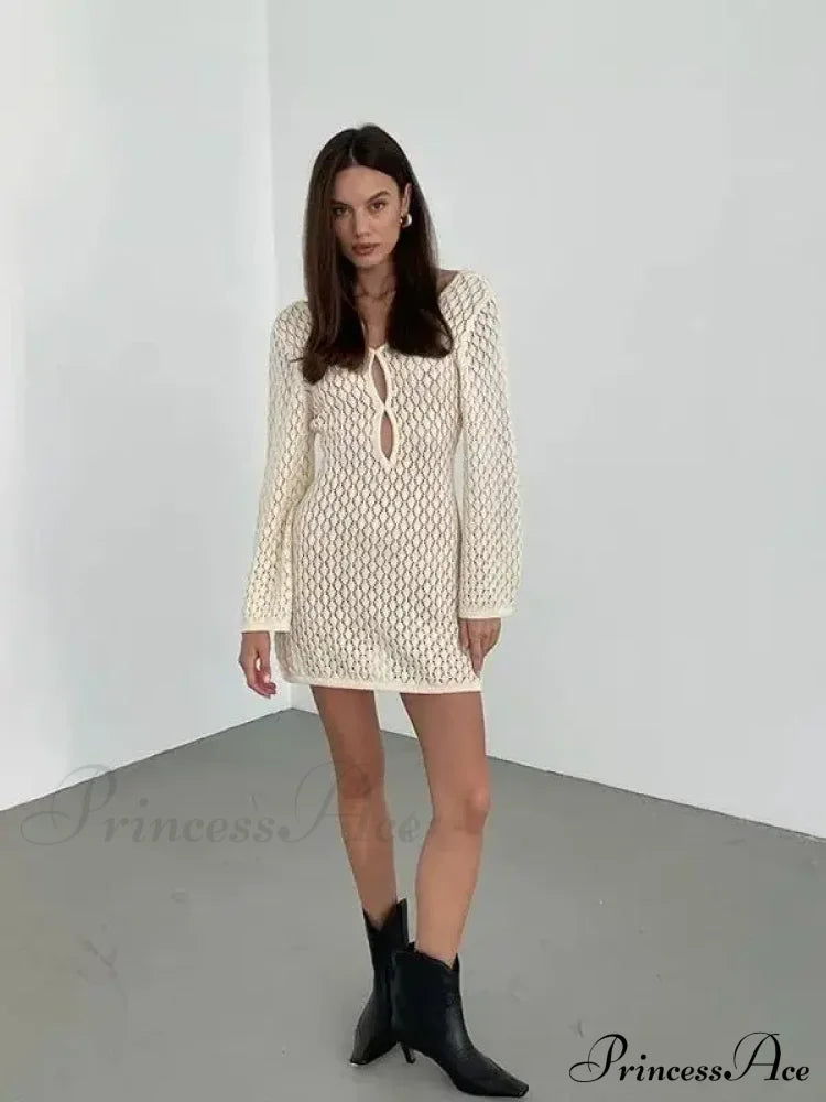 Erica Elegant Knitted Dress