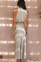 Esther Top + Charming Maxi Skirt Set