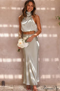Esther Top + Charming Maxi Skirt Set