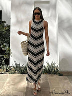 Eve Knitted Stylish Maxi Dress