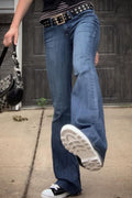 Elegant Women’S Flared Jean