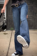 Elegant Women’S Flared Jean