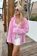 Casual Long Sleeve Shirt Blouse