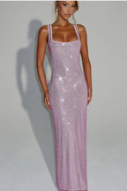 Sequin Rhinestone Bodycon Party Dress