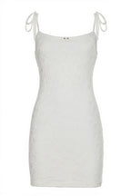 Sheer Lace Cami Bodycon High Waist Mini Dress