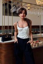 Polka Dot Cami Versatile Tank Top