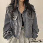 Casual Comfy Corduroy Jacket