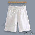 Elastic Waist Loose Shorts