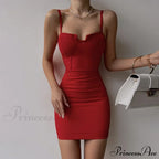 Elegant Patch Slim Fit Spaghetti Strap Backless Mini Dress