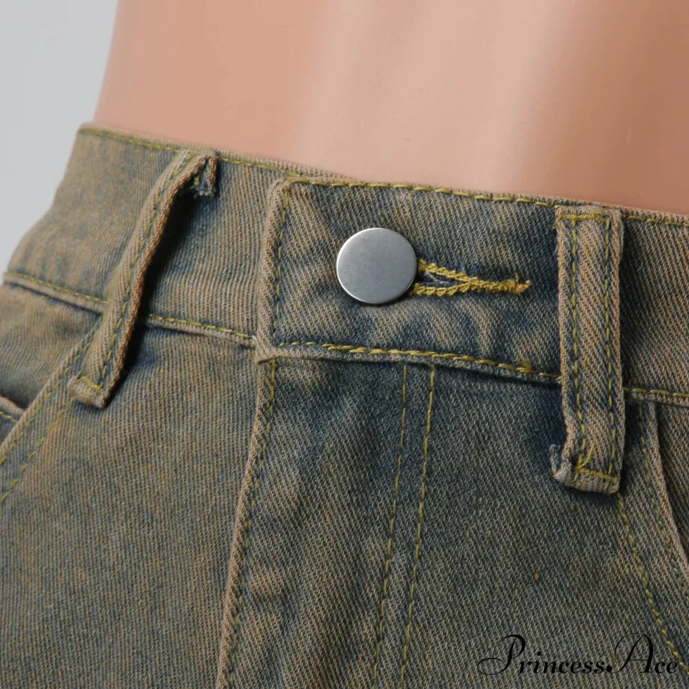 Harajuku Denim Summer High Waist Casual Vintage Jean Short