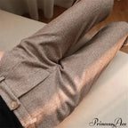 Office Wear High Waist Harem Pencil Trousers Autumn Winter Pants