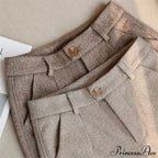 Office Wear High Waist Harem Pencil Trousers Autumn Winter Pants