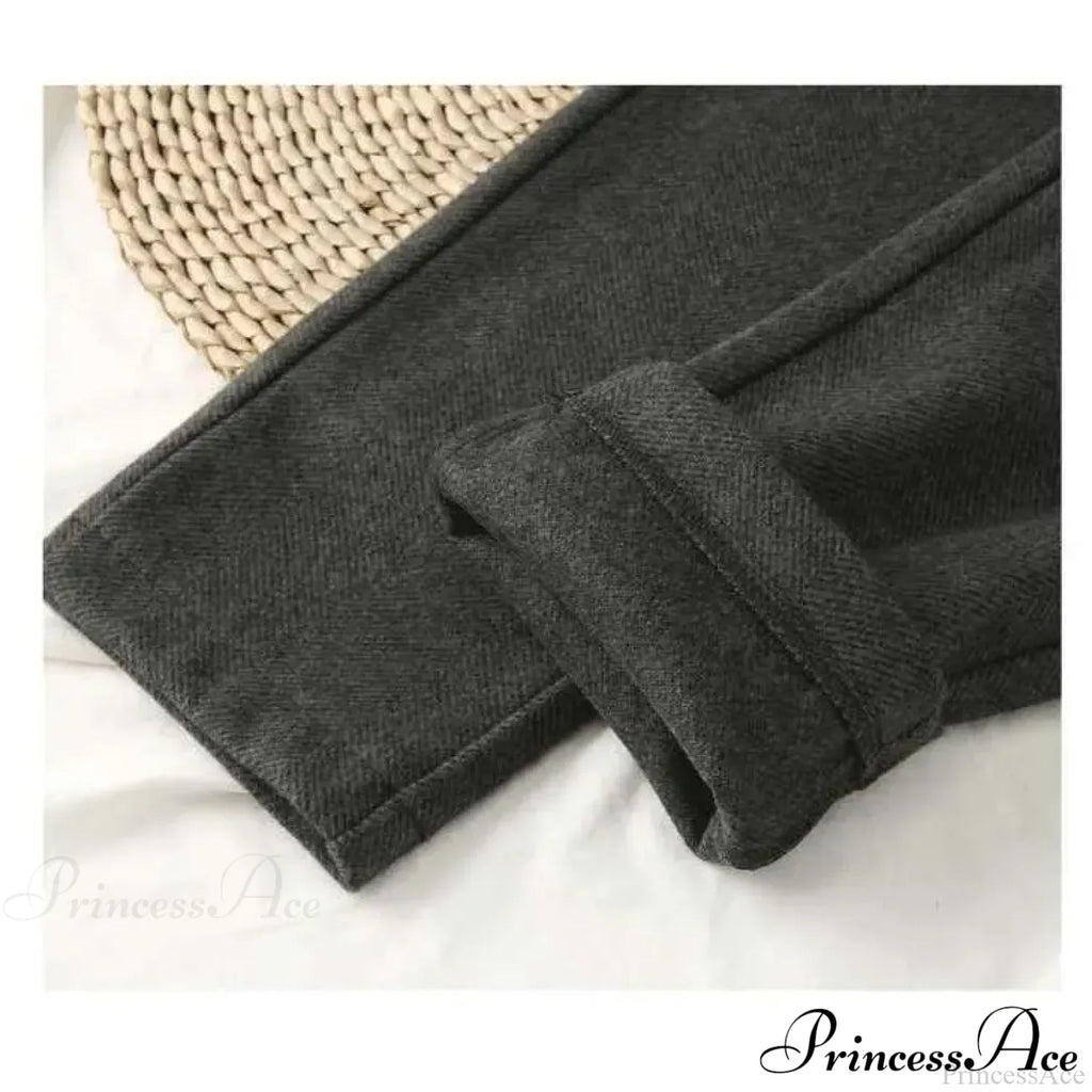 Office Wear High Waist Harem Pencil Trousers Autumn Winter Pants