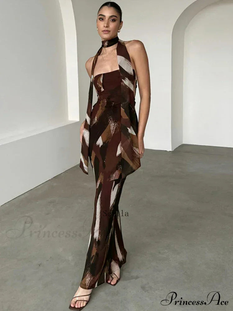 Print Maxi Dress