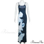 Sleeveless Slip Long Maxi Dress