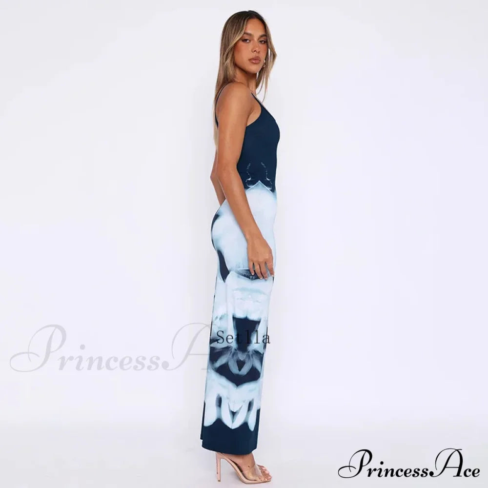 Sleeveless Slip Long Maxi Dress