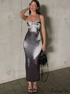 Slip Sleeveless Maxi Dress