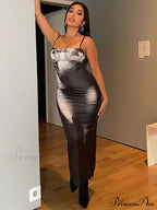 Slip Sleeveless Maxi Dress