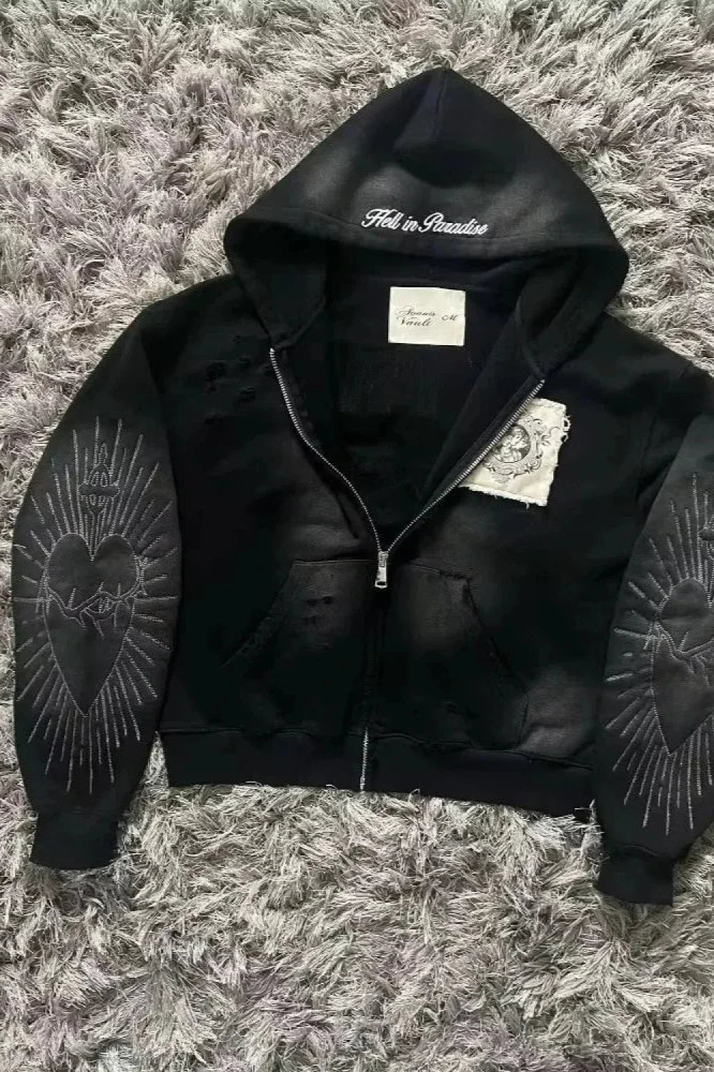Trend Fleece Padded Zipper Hoodie