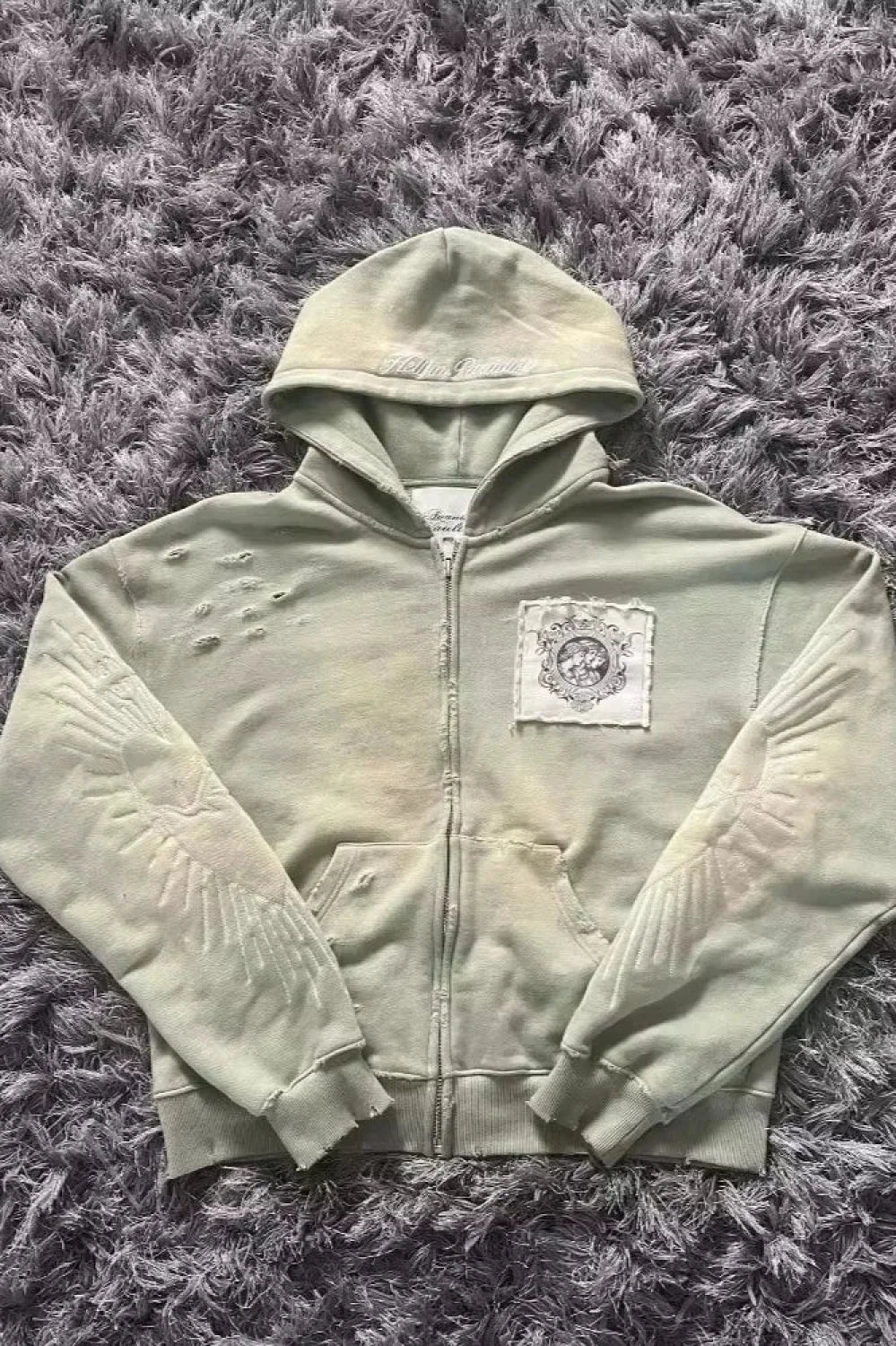 Trend Fleece Padded Zipper Hoodie