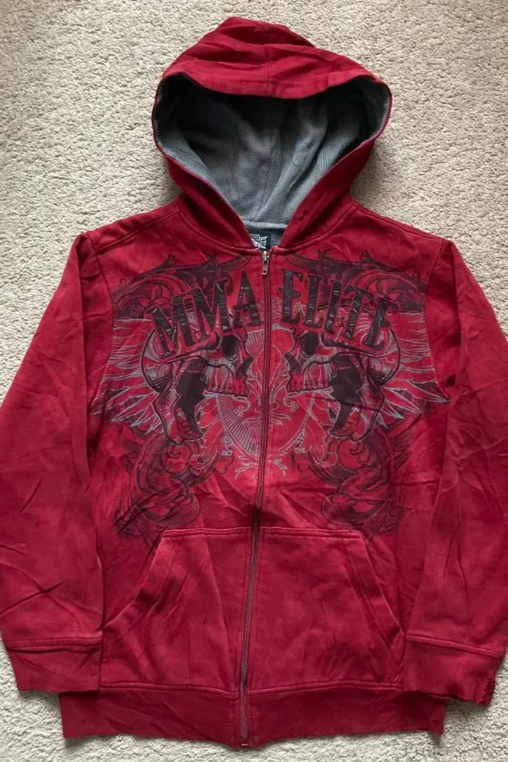 Trend Fleece Padded Zipper Hoodie