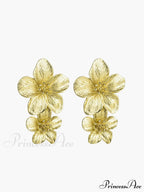 Charming Flower-Shaped Earrings
