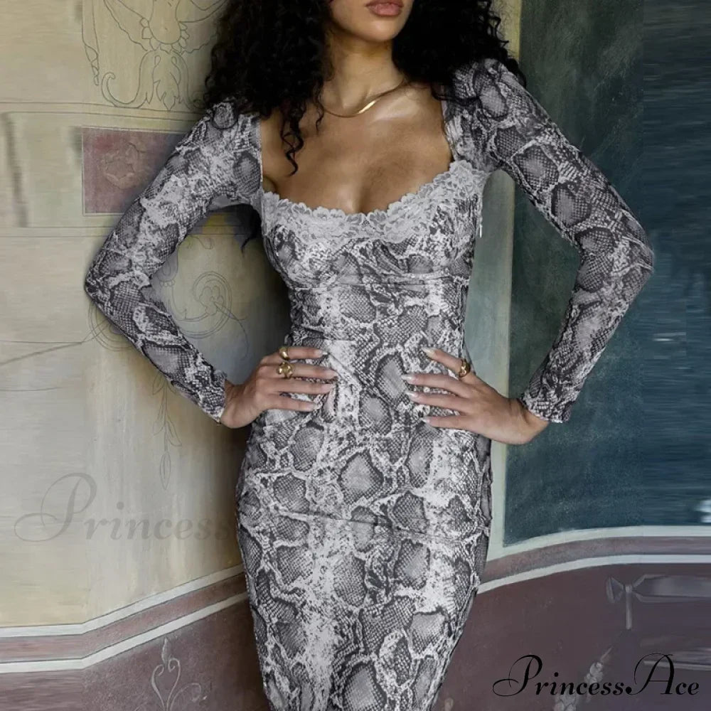 Exotic Elegant Sophisticated Trendy Alluring Midi Dress