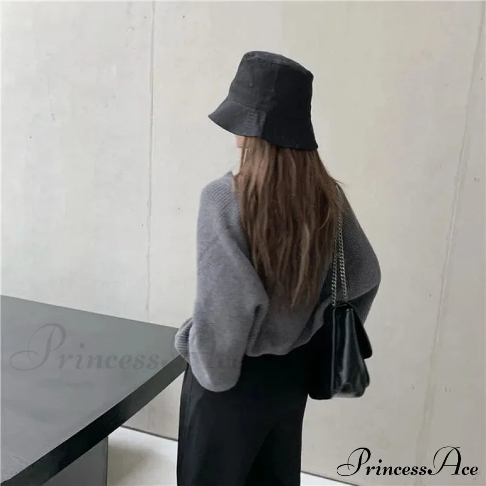 Solid Casual Short Knitted Cardigans