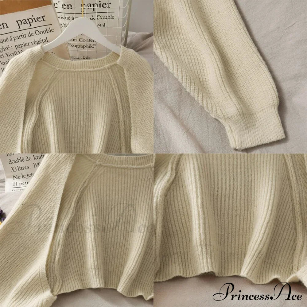 Solid Casual Short Knitted Cardigans