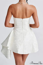 Fitted Strapless Party Dress