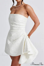 Fitted Strapless Party Dress
