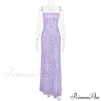 Floral Print Stylish Sheer Maxi Dress