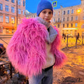 Fur Elegant Fringe Coat