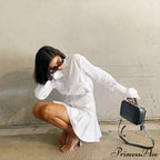 Gaby Elegant Shirt Dress