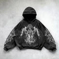 Goddess Pattern Print Hoodie