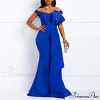 Gown Lace Elegant Embroidery Red Women Cut Low Party Beaded - Mermaid Warm-Season Floor-Length