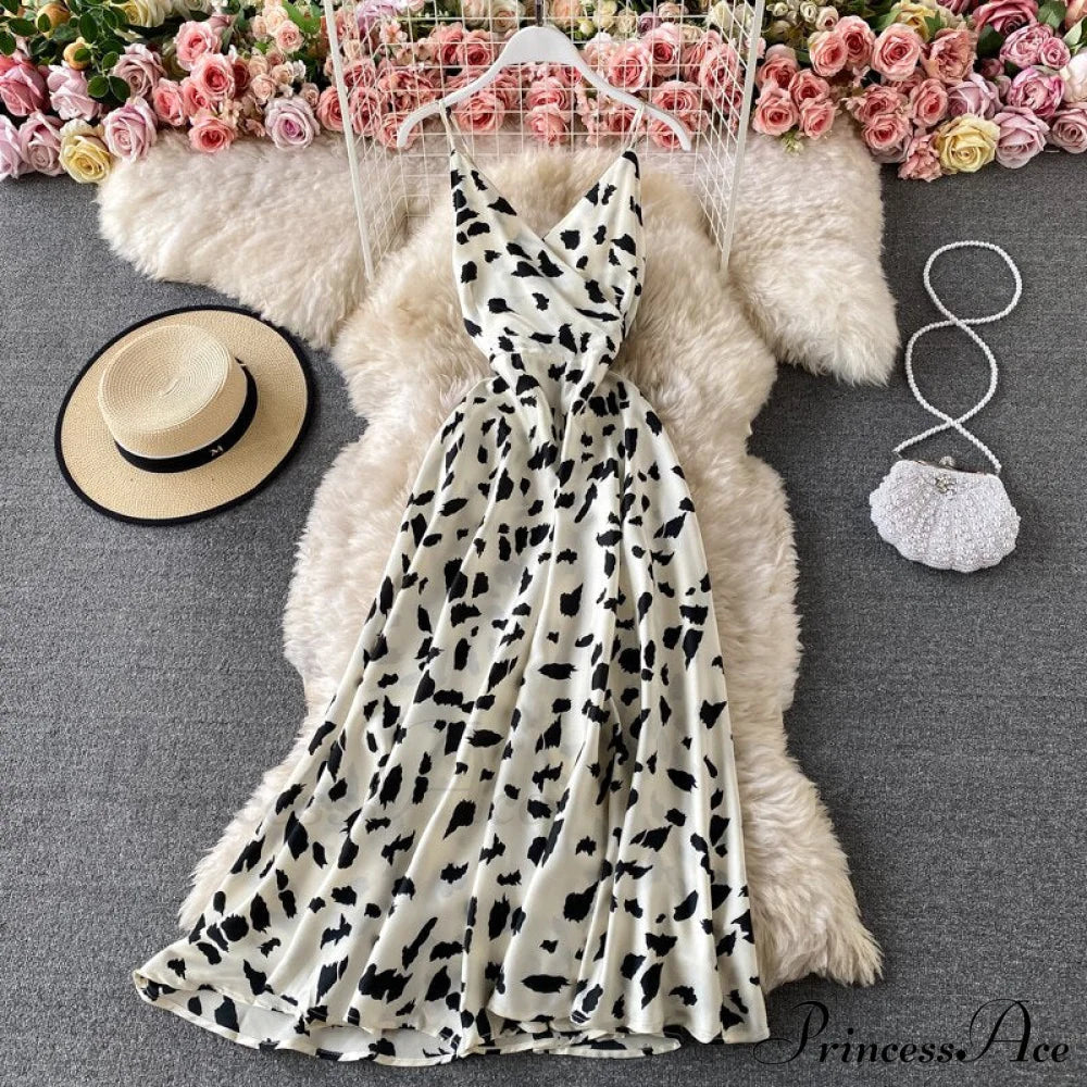 Gown Spaghetti Backless V Women Neck Tank Full-Length Robe Party Strap Long Dresses Festive Warm-Season Vestidos