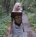 Grunge T-Shirt Flare Sleeve Sweater