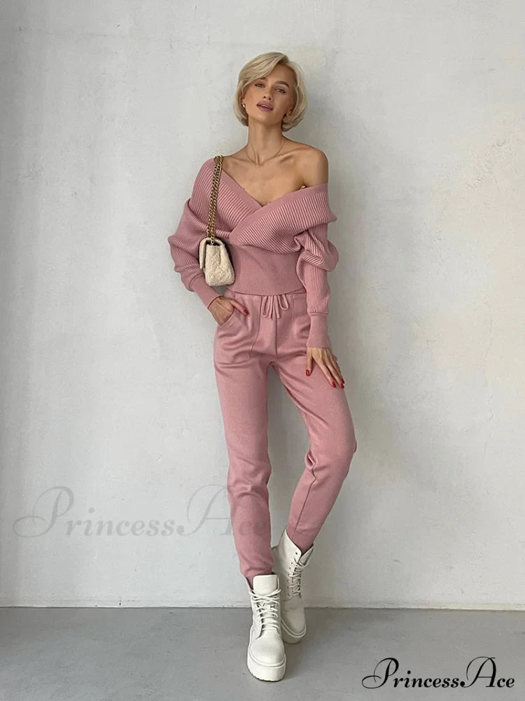 Hala Elegant Knitted Set