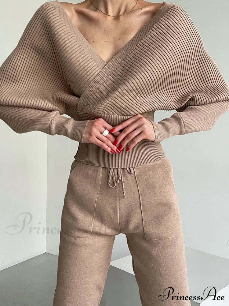 Hala Elegant Knitted Set