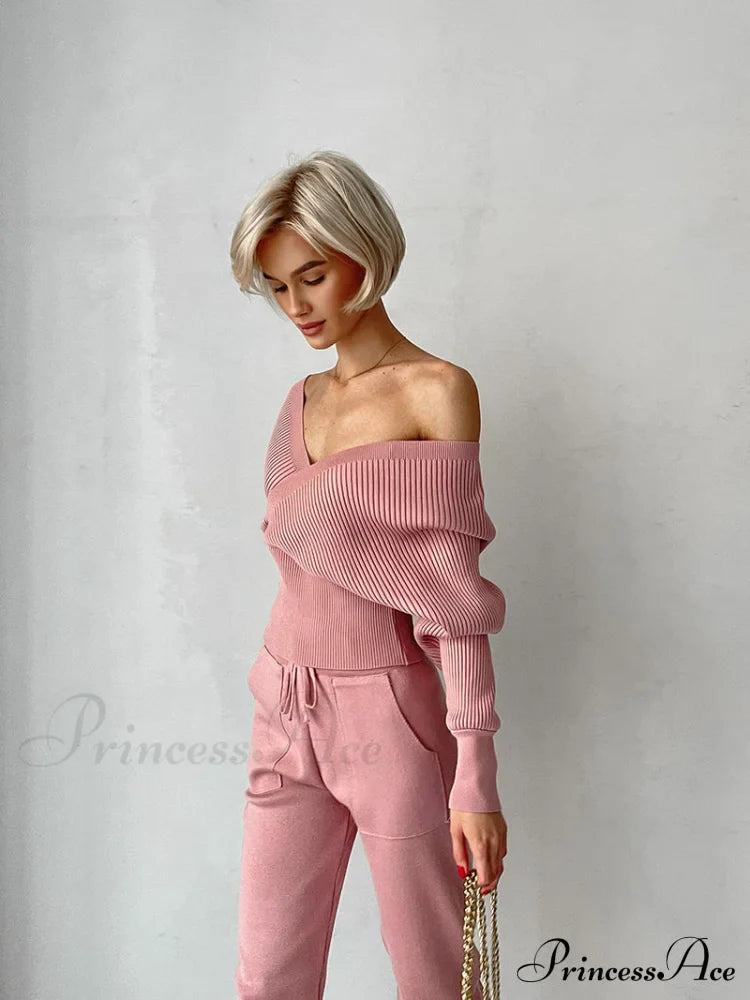 Hala Elegant Knitted Set