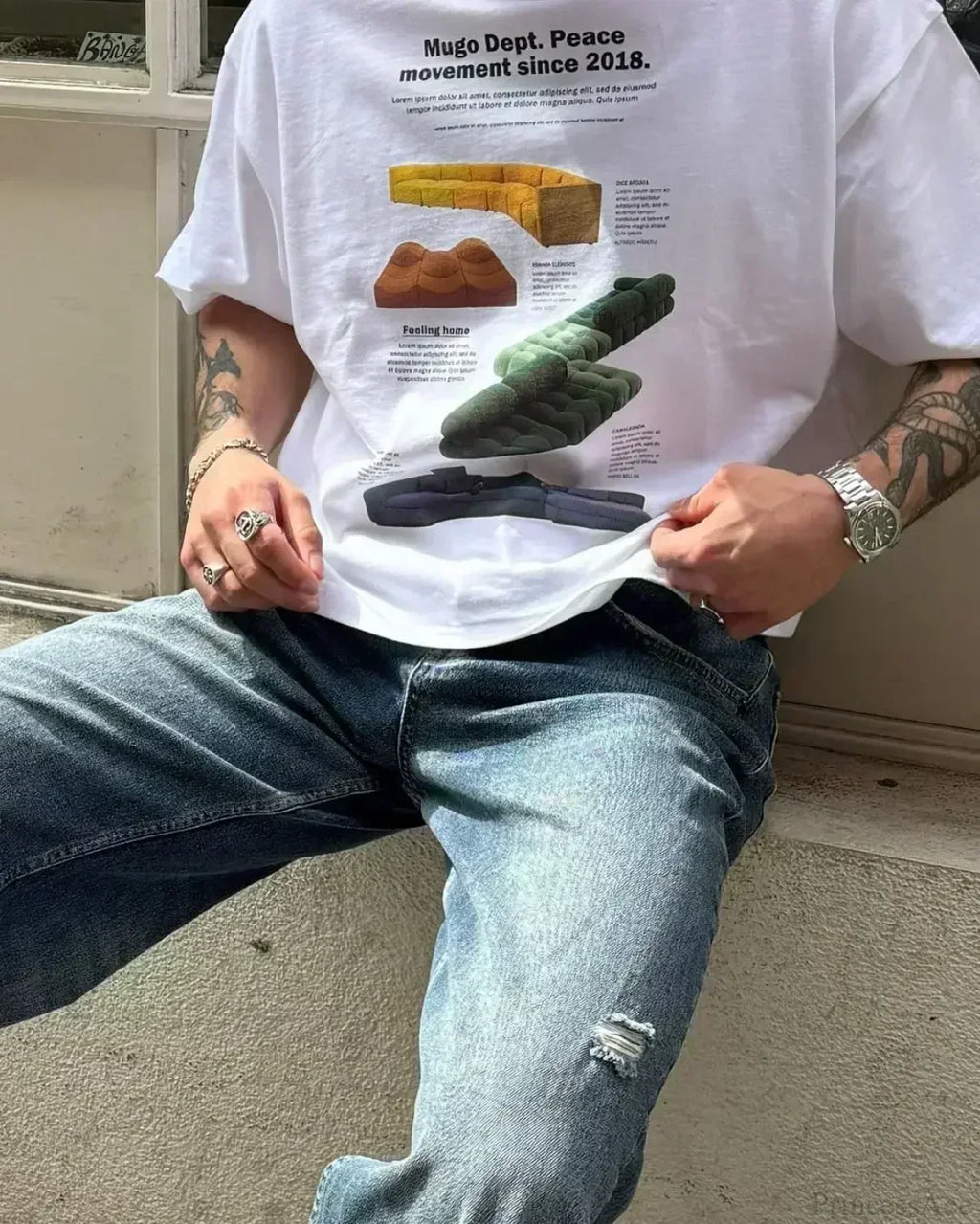Harajuku Casual Summer Food T-Shirt