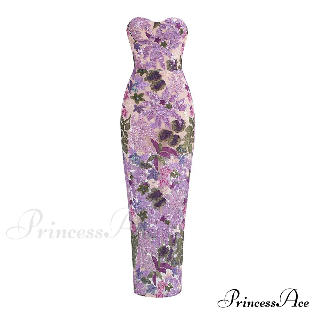 Hazel Elegant Maxi Dress