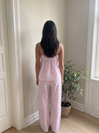 striped|Pink|back
