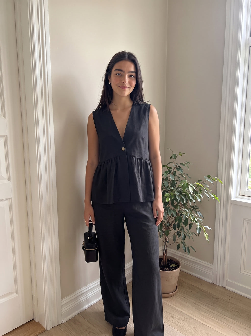 cotton|Black|front